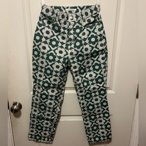 pacsun print jeans